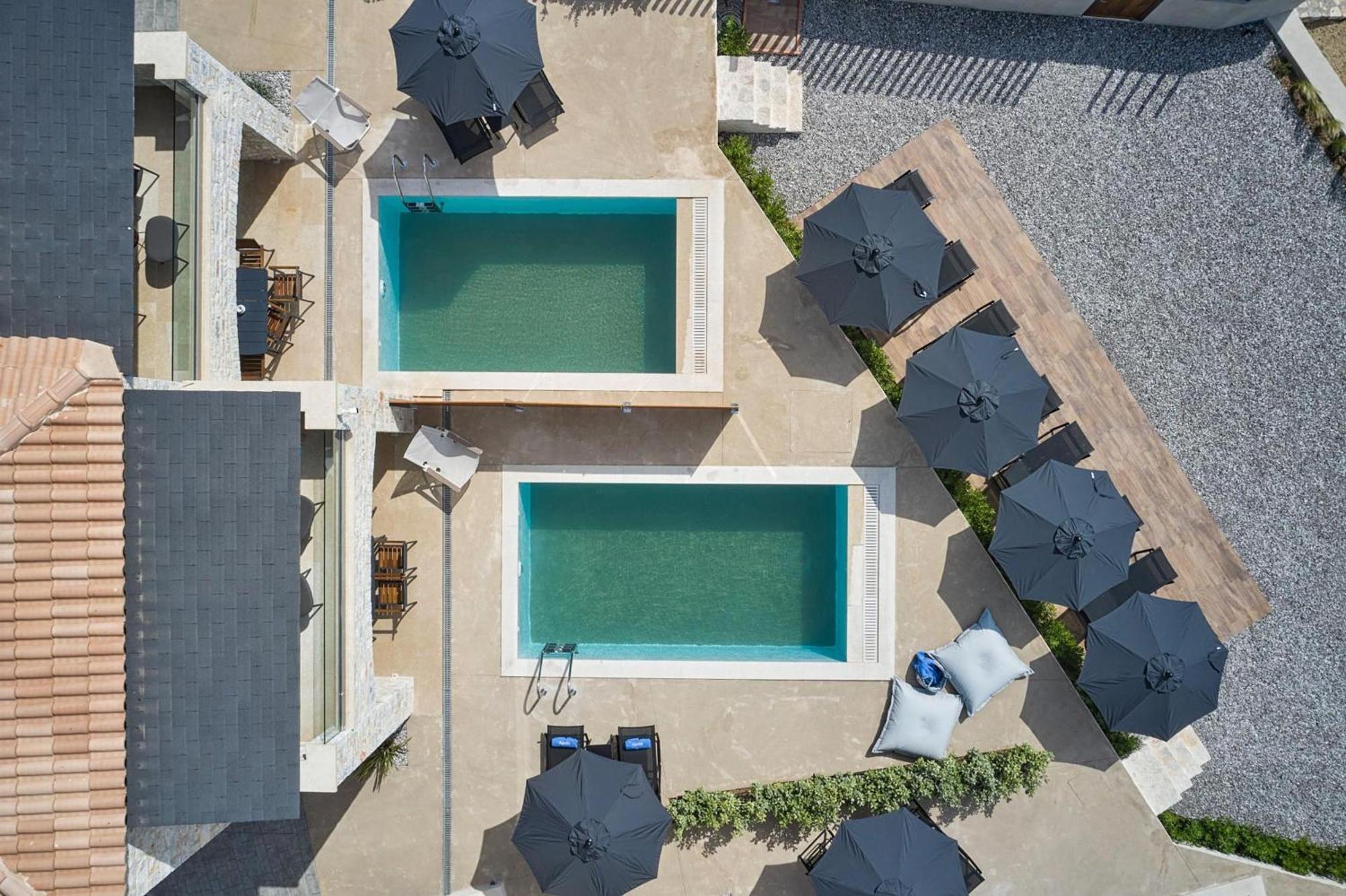 Beachfront Alassa Villas With Private Pools Kotronion  Exterior foto